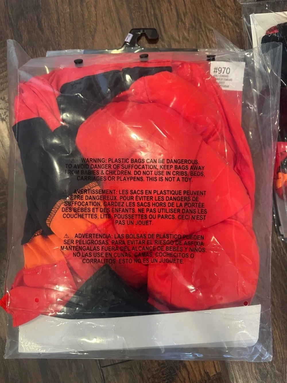 Spirit Men's Mr. Incredible Costume - Red and Black - Picture 2 of 3